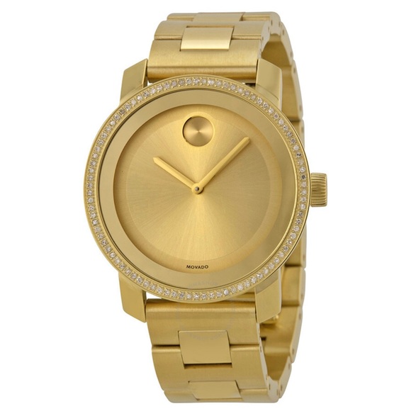 Bold Diamond Gold Dial Gold lon-plated
Unisex Watch - Picture 1 of 6